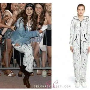 One Piece Crash Jumpsuit- Snow White Size M Unisex